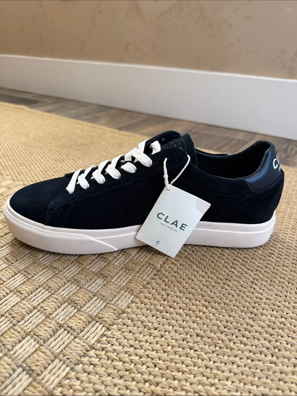 Clae Los Angeles Black Suede Bradley Venice Sneaker—9